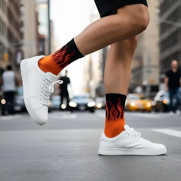 Sloxie_Women_Printed_Mid-Calf/Crew_(Pack_of_5)