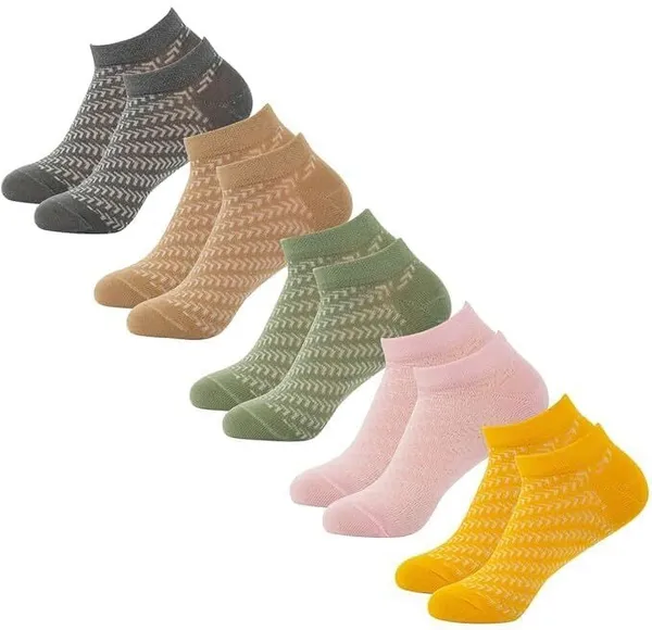 Sloxie_Women_Self_Design_Ankle_Length_(Pack_of_5)