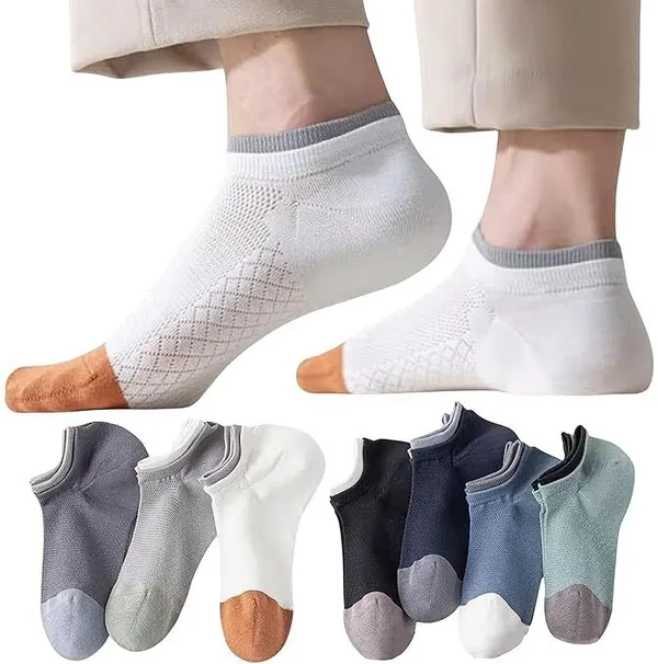 Sloxie_Men_&_Women_Woven_Ankle_Length_(Pack_of_7)