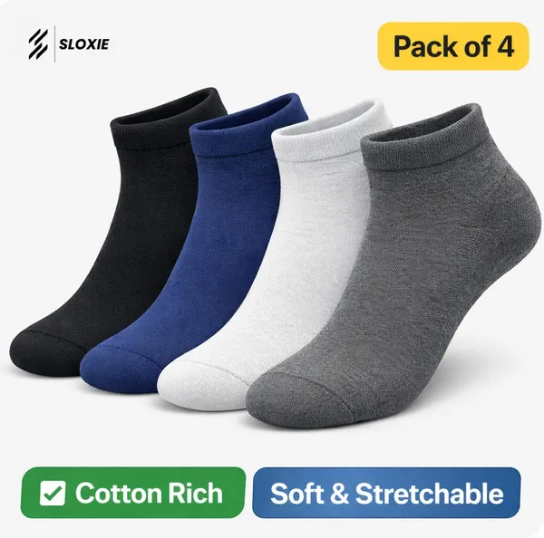 Sloxie_Women_Solid_Ankle_Length_(Pack_of_4)