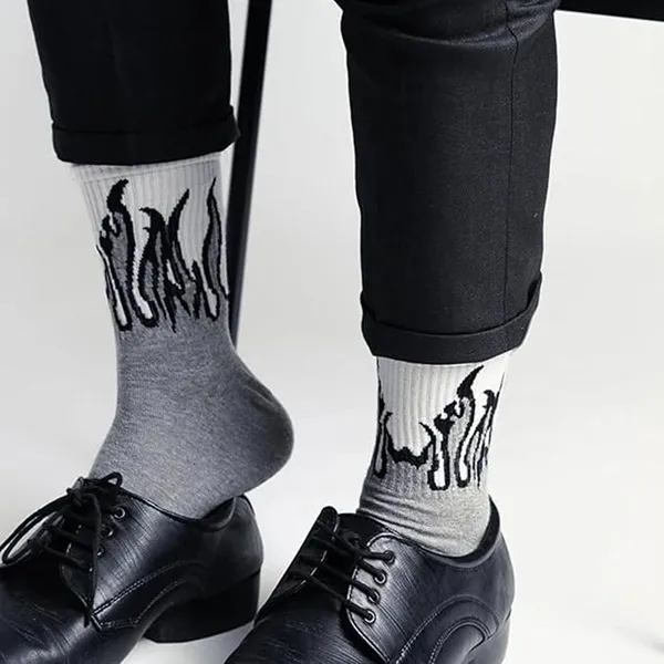 Sloxie_Men_Printed_Mid-Calf/Crew_(Pack_of_7)