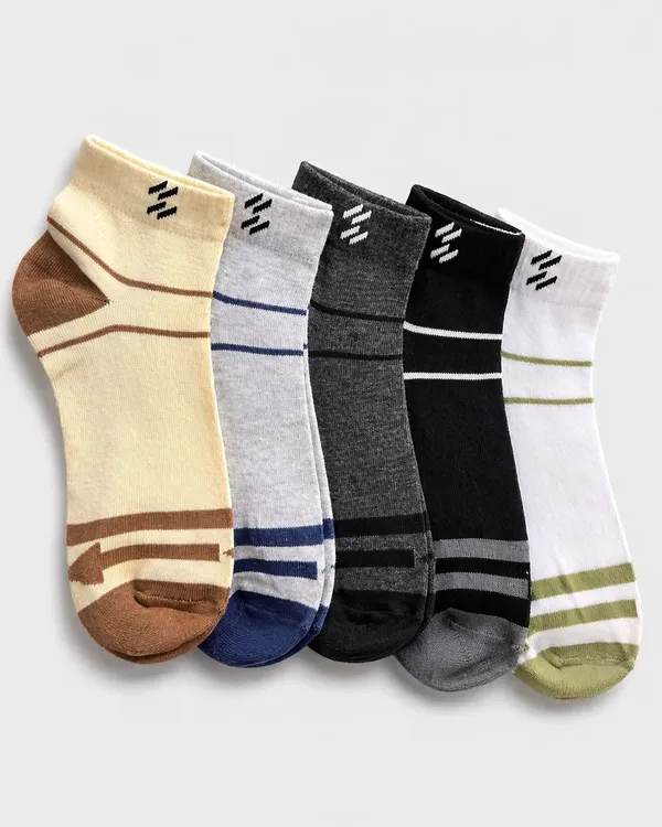 Sloxie_Men_&_Women_Striped_Ankle_Length_(Pack_of_5)