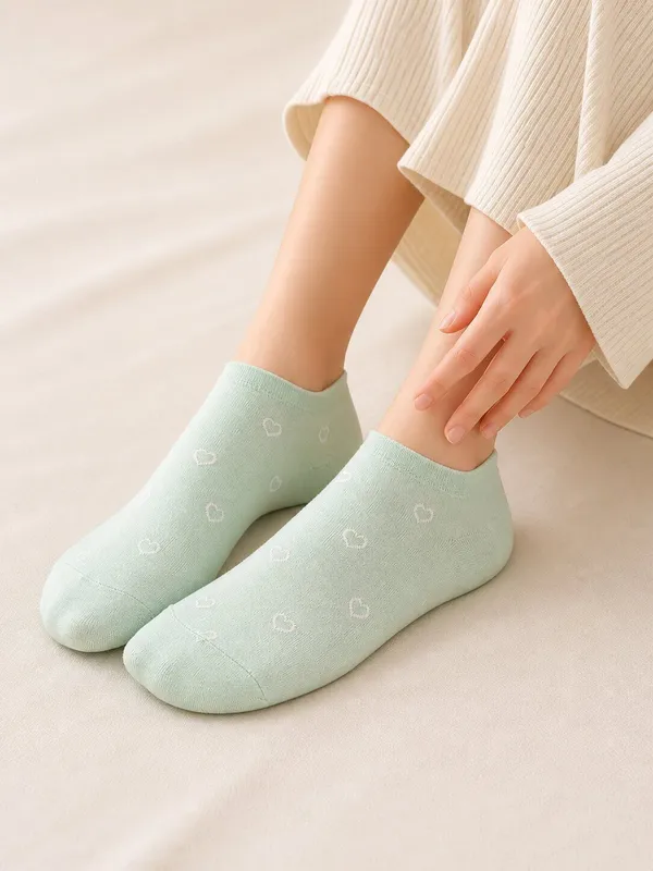 Sloxie_Unisex_Woven_Peds/Footie/No-Show_(Pack_of_5)