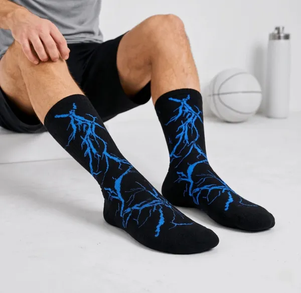 Sloxie_Men_&_Women_Self_Design_Mid-Calf/Crew,_Calf_Length_(Pack_of_5)