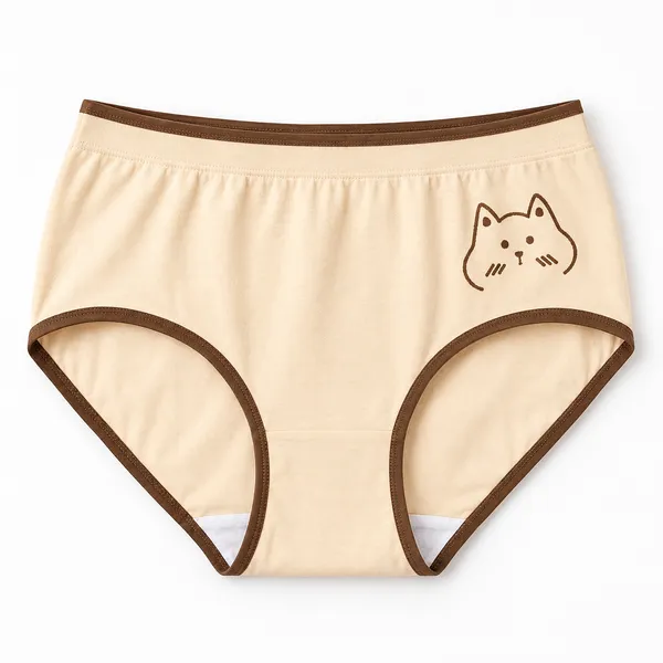 Trending_Cat_Cotton_Panties_for_Women_Pack_of_4_|_Soft_Stretch_Bikini_Briefs_|_Breathable_Mid_Rise_Hipster_Underwear_|_Cute_Printed_Ladies_Innerwear_|_Multicolour
