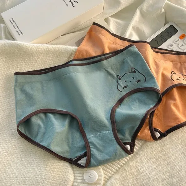 Trending_Cat_Cotton_Panties_for_Women_Pack_of_4_|_Soft_Stretch_Bikini_Briefs_|_Breathable_Mid_Rise_Hipster_Underwear_|_Cute_Printed_Ladies_Innerwear_|_Multicolour