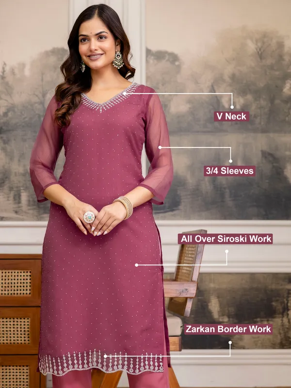 Pink_Chiffon_Siroski_Zarkan_work_Kurta_Pant_Set_with_Dupatta_for_Women