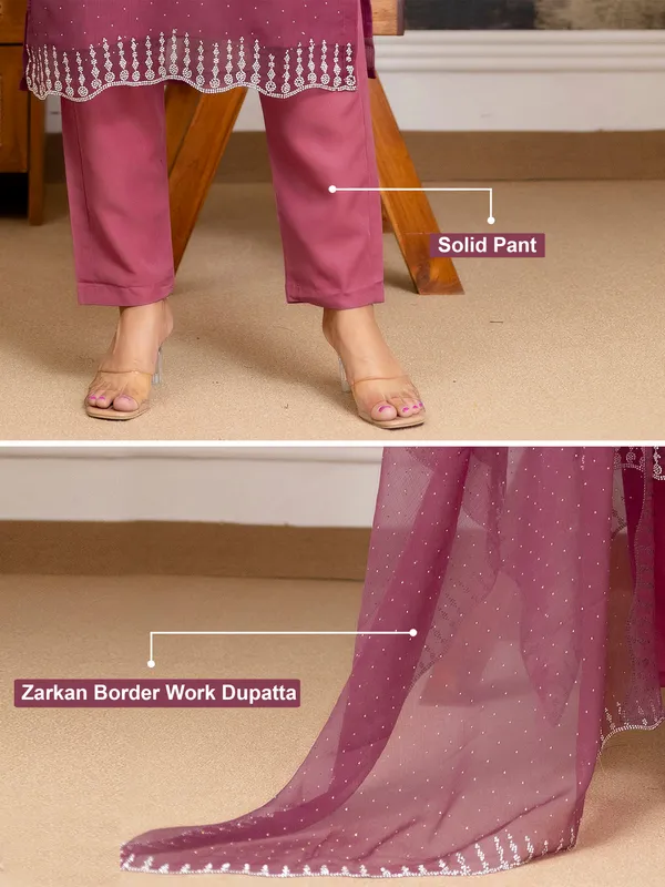 Pink_Chiffon_Siroski_Zarkan_work_Kurta_Pant_Set_with_Dupatta_for_Women