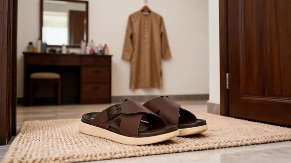 HATTOUN_Men_Flats_Brown