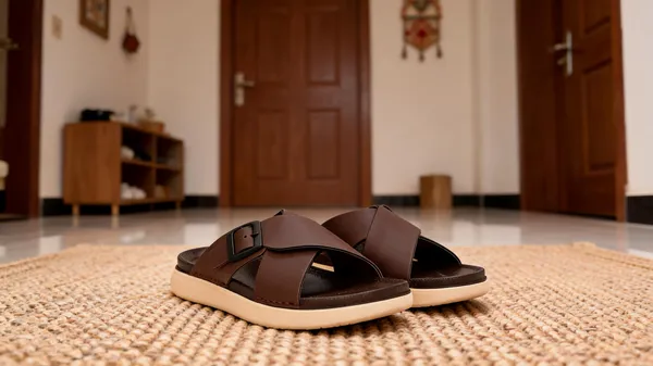 HATTOUN_Men_Flats_Brown