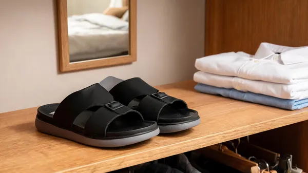 HATTOUN_Men_Flats_Black