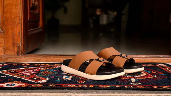 HATTOUN_Men_Flats_Tan