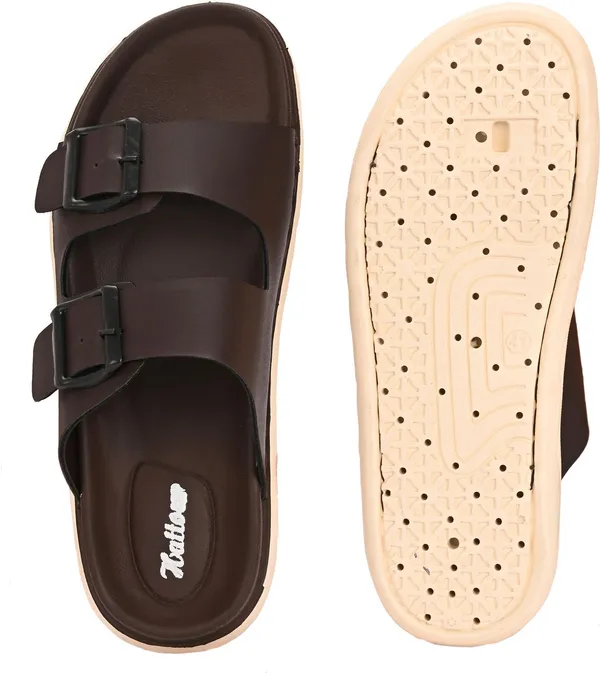 HATTOUN_Men_Casual_(Brown_,_10)