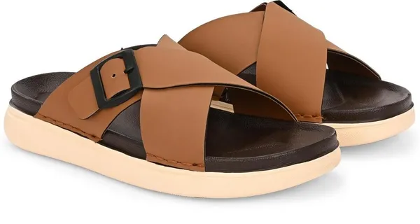 HATTOUN_Men_Flats_Tan