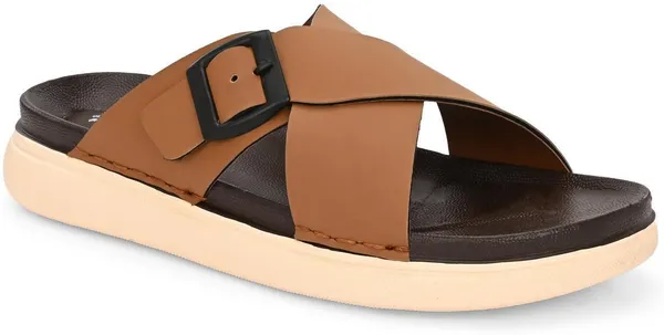 HATTOUN_Men_Flats_Tan