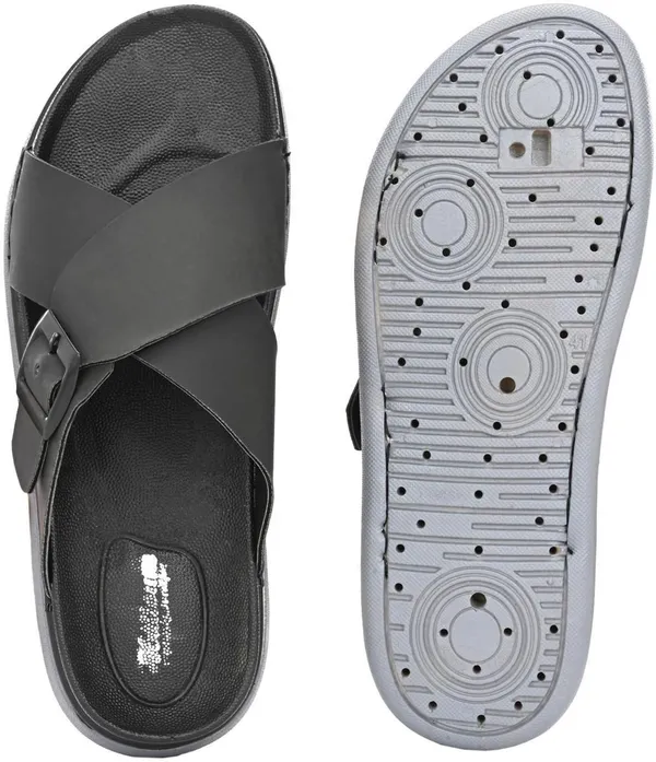 HATTOUN_Men_Flats_Black