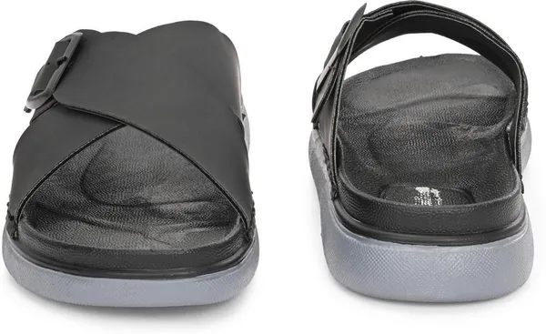 HATTOUN_Men_Flats_Black
