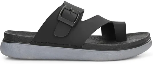 HATTOUN_Men_Flats_Black