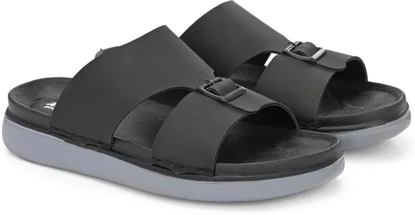 HATTOUN_Men_Flats_(Black_,_7)