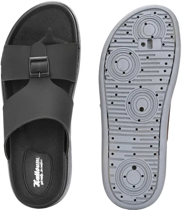 HATTOUN_Men_Flats_(Black_,_7)