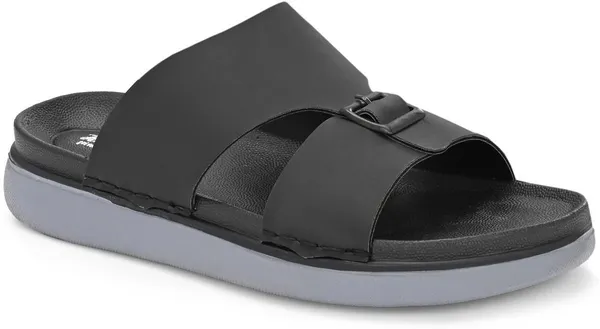 HATTOUN_Men_Flats_(Black_,_7)