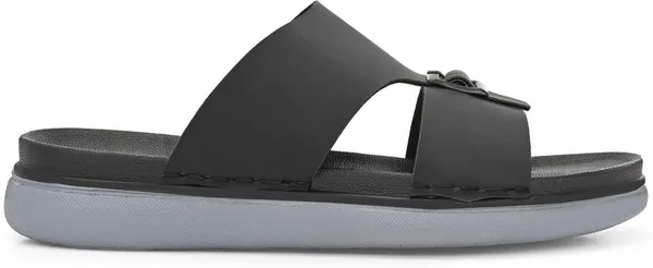 HATTOUN_Men_Flats_(Black_,_7)