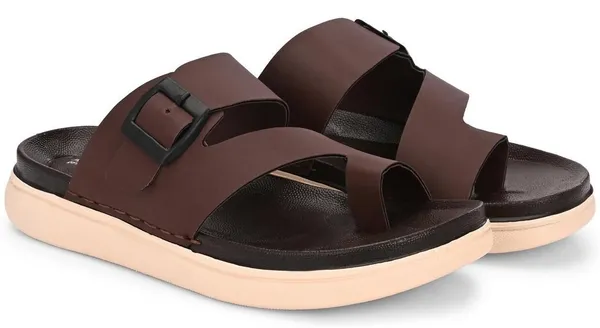 HATTOUN_Men_Flats_Brown