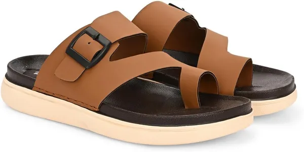 HATTOUN_Men_Flats_Tan