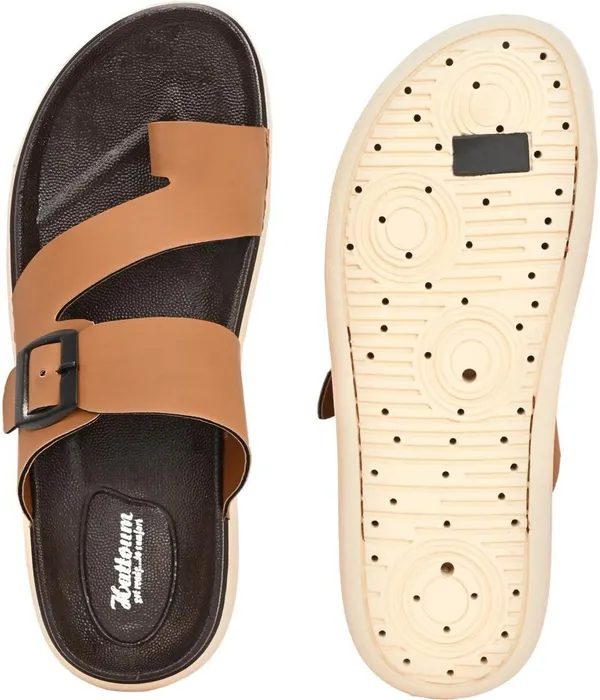HATTOUN_Men_Flats_Tan