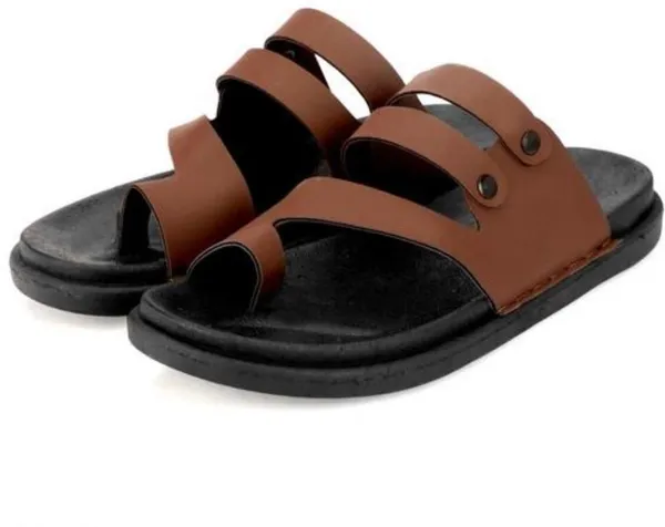 HATTOUN_Men_Flats_Brown
