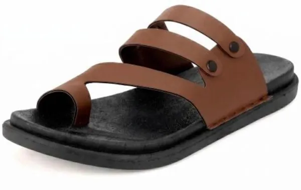HATTOUN_Men_Flats_Brown