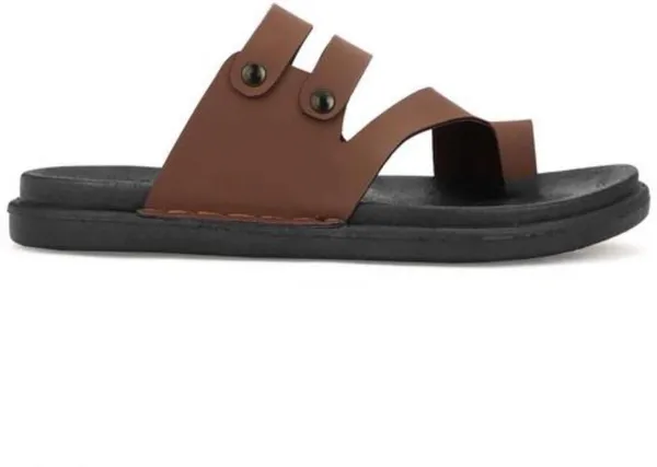 HATTOUN_Men_Flats_Brown
