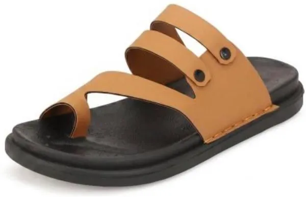 HATTOUN_Men_Flats_Tan