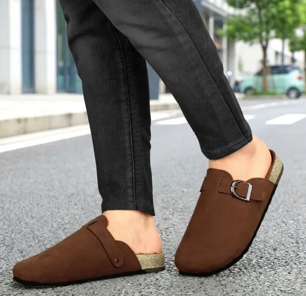 HATTOUN_Men_Flats_(Brown_,_7)