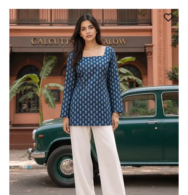 Blue_Printed_Straight_Fit_Kurta_Set_for_Women