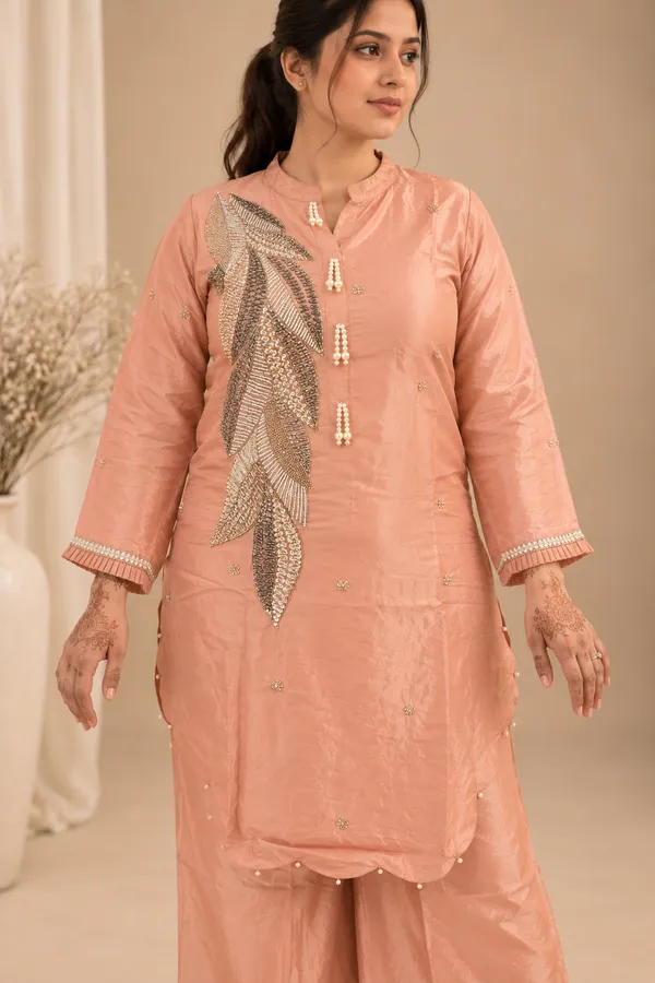 Pink_Embellished_Straight_Kurta_Set_for_Women