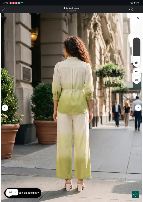 Green_Gradient_Relaxed_Fit_Co-Ord_Set_For_Women