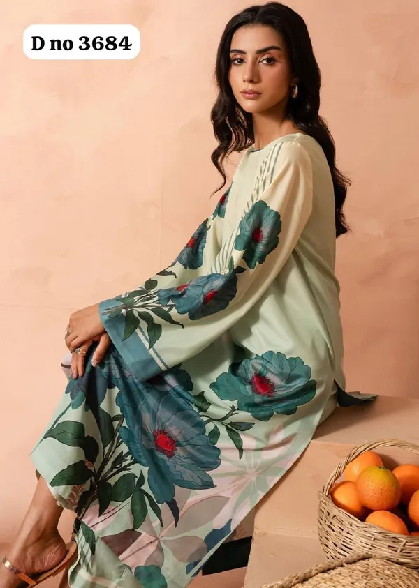 Sage_Green_Floral_Print_Straight_Kurta_Set_For_Women