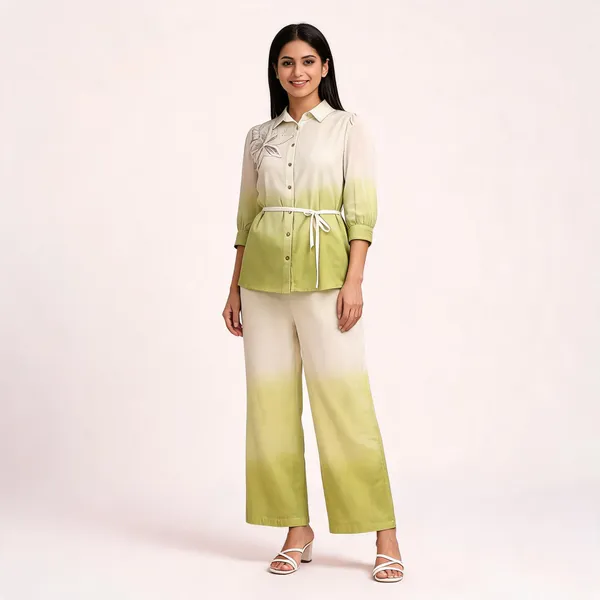 Green_Gradient_Relaxed_Fit_Co-Ord_Set_For_Women