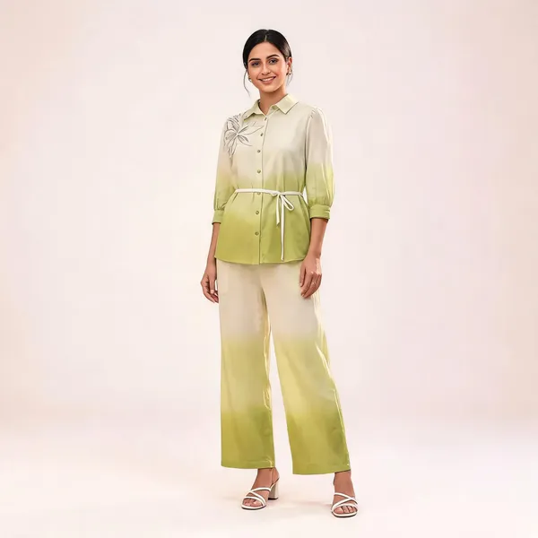 Green_Gradient_Relaxed_Fit_Co-Ord_Set_For_Women
