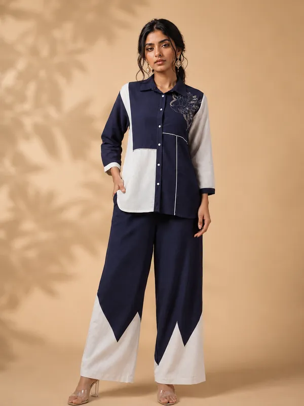 Navy_Blue_Contrast_Panel_Co_Ord_Set_for_Women