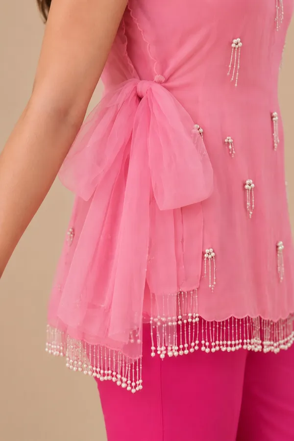 Pink_Embellished_Peplum_Kurta_Set_for_Women