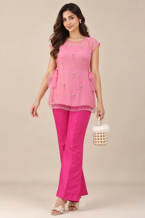 Pink_Embellished_Peplum_Kurta_Set_for_Women