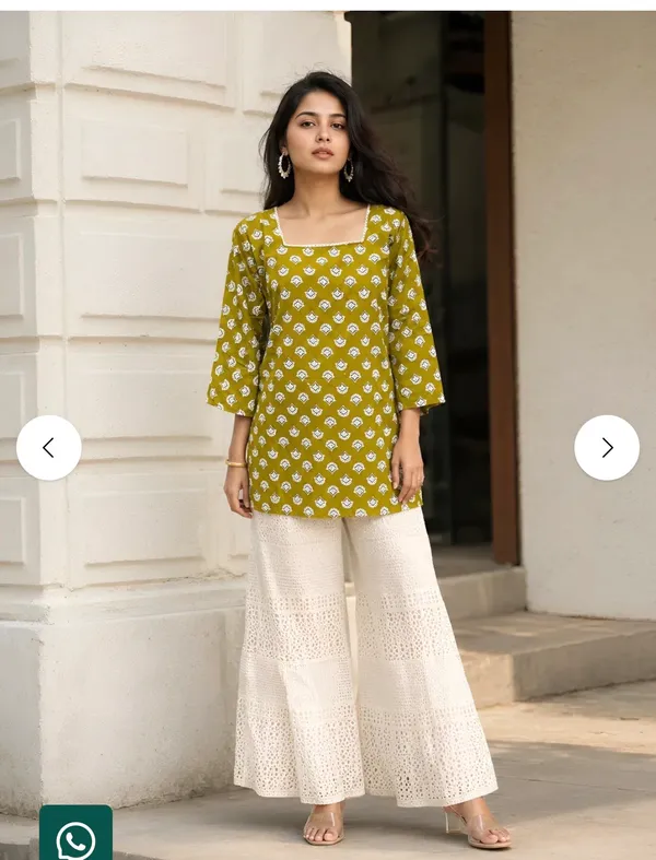 Olive_Green_Printed_Straight_Kurta_for_Women