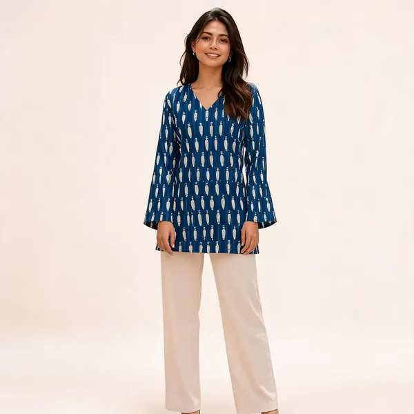 Blue_Printed_Straight_Kurta_for_Women