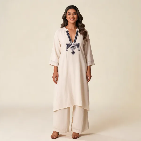 White_Embroidered_Kurta_Set_for_Women