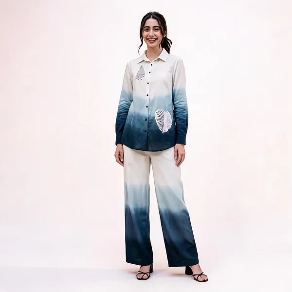 White_Gradient_Relaxed_Fit_Co-Ord_Set_for_Women