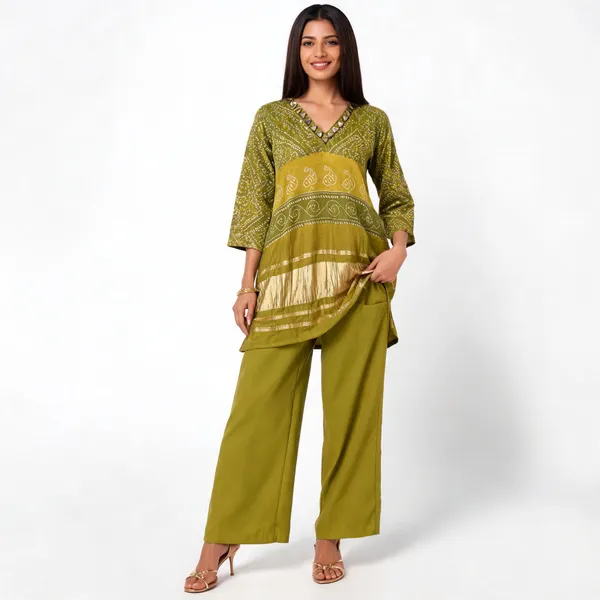 Olive_Gajji_Silk_Mirror_Work_Co_Ord_Set_for_Women