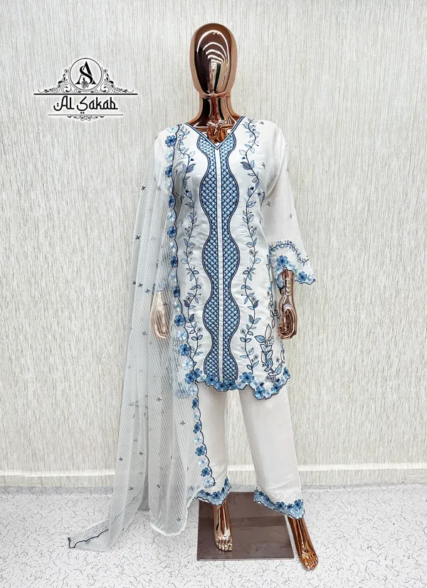 Blue_Cotton_Embroidered_Cutwork_Suit_Set_For_Women