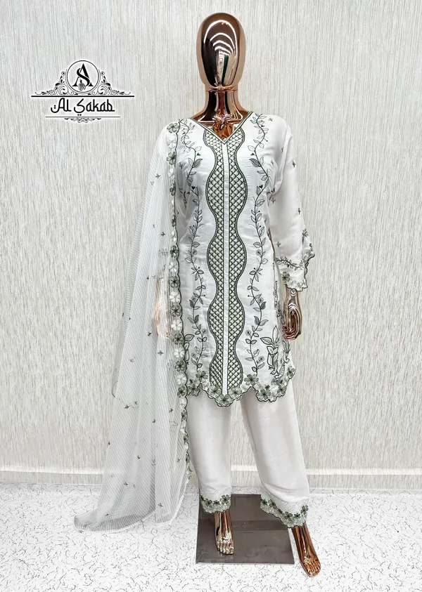 Green_Cotton_Embroidered_Cutwork_Suit_Set_For_Women